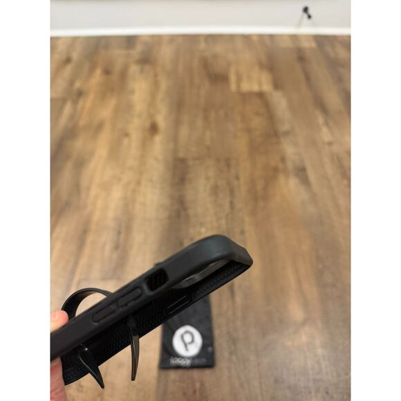 Loopy Case iPhone 14 Pro Max Case Black Leopard W/Pouch - Picture 5 of 5